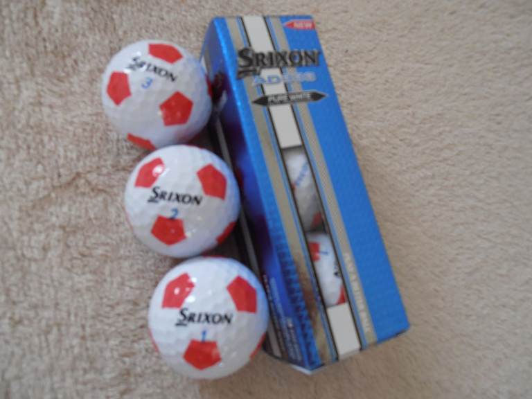  NEW- Srixon - Ad 333 - pure White - TRUVIS - Golf Balls.