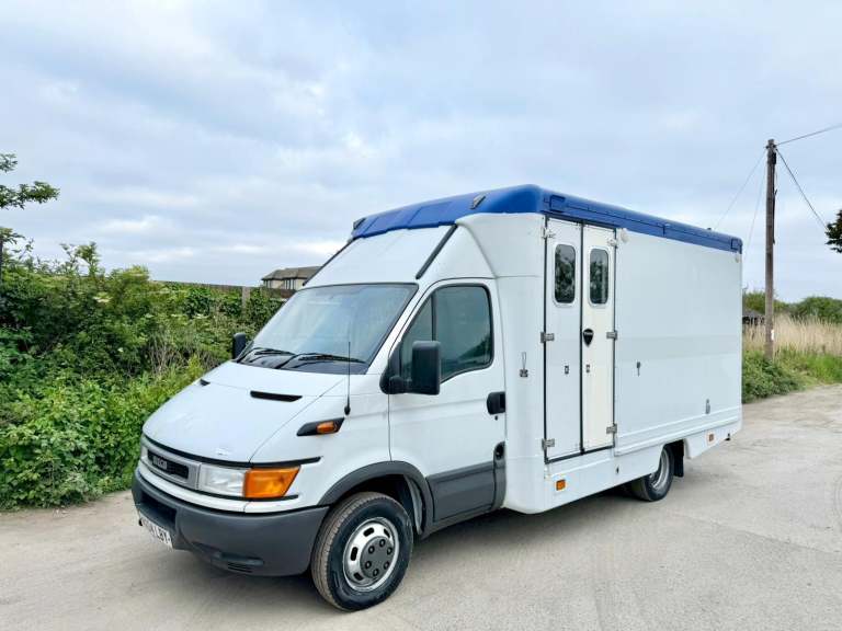 2004 IVECO DAILY 50C13 MOBILE POLICE STATION CAMPER MOTORHOME RACEVAN 16000 MILE