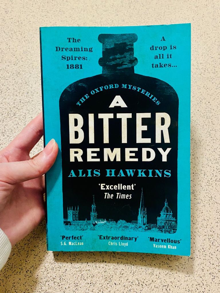 A bitter remedy book by alis Hawkins 