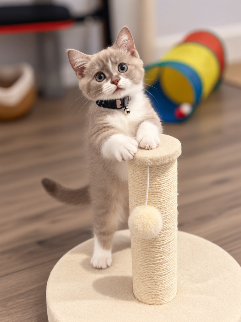 Beautiful Grey & White Female Kitten – £600