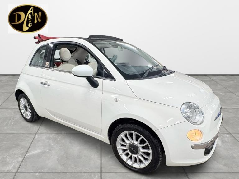 2012 Fiat 500 1.2 Lounge 2dr Dualogic [Start Stop] CONVERTIBLE Petrol Automatic