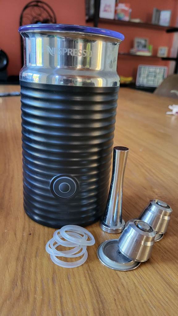 Milk Frother & Reusable Pods