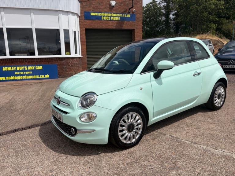 Fiat 500 1.2 Lounge 3dr FULL CLEAR MOT, PAN ROOF, PARKING SENSORS Petrol