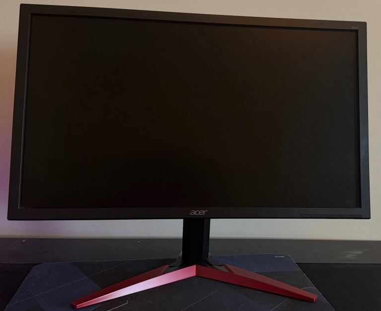 Acer KG241 24” 144Hz 1ms Full HD Gaming Monitor – FreeSync