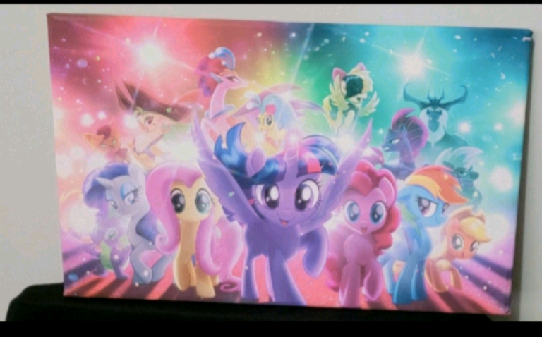 My little pony canvas print picture new