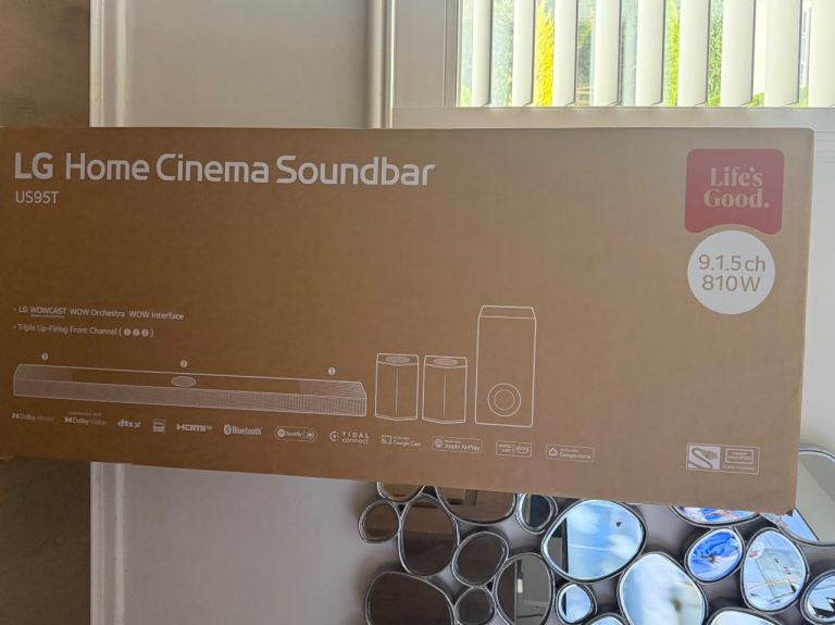 LG home Cinema Soundbar 