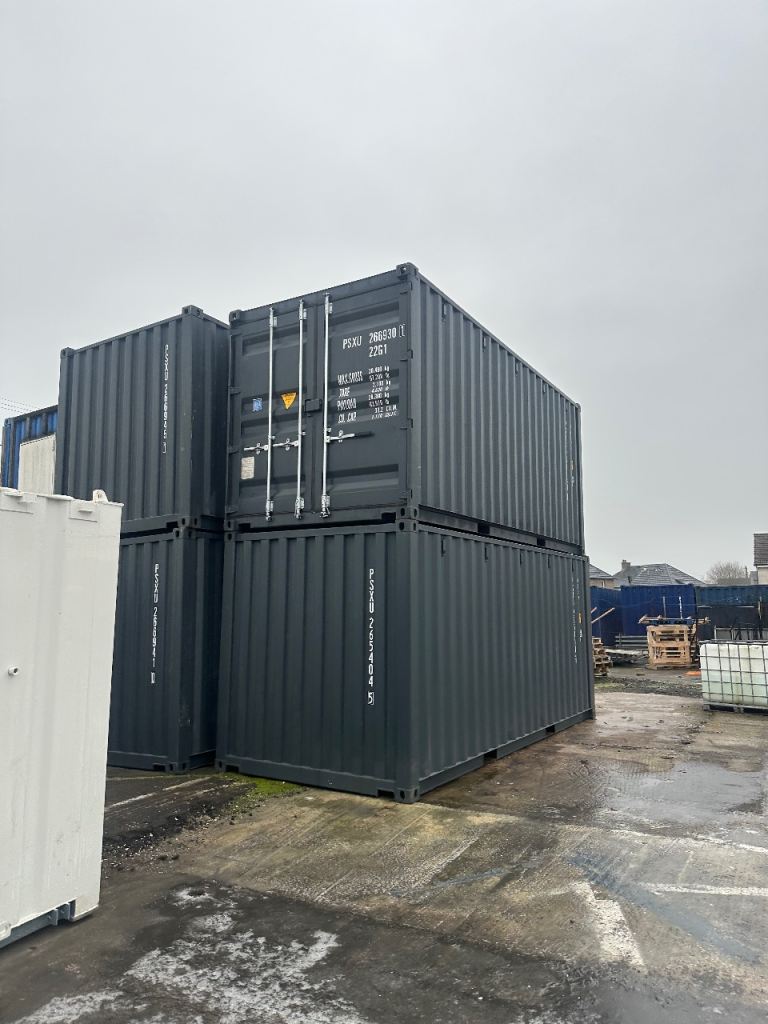20x8 1 trip shipping container 