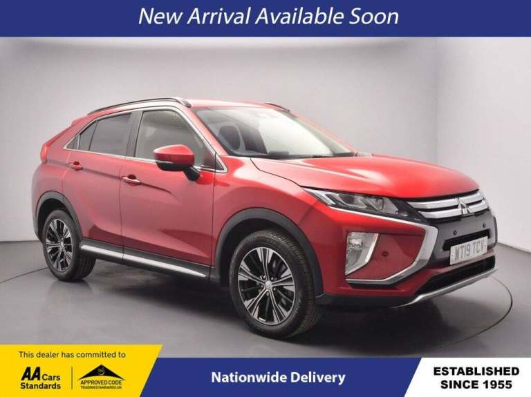 2019 Mitsubishi Eclipse Cross 1.5 3 5dr CVT 4WD HATCHBACK PETROL Automatic