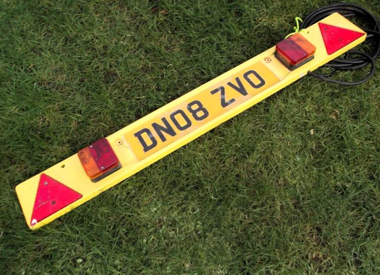 TRAILER BOARD with 7 pin plug and cable