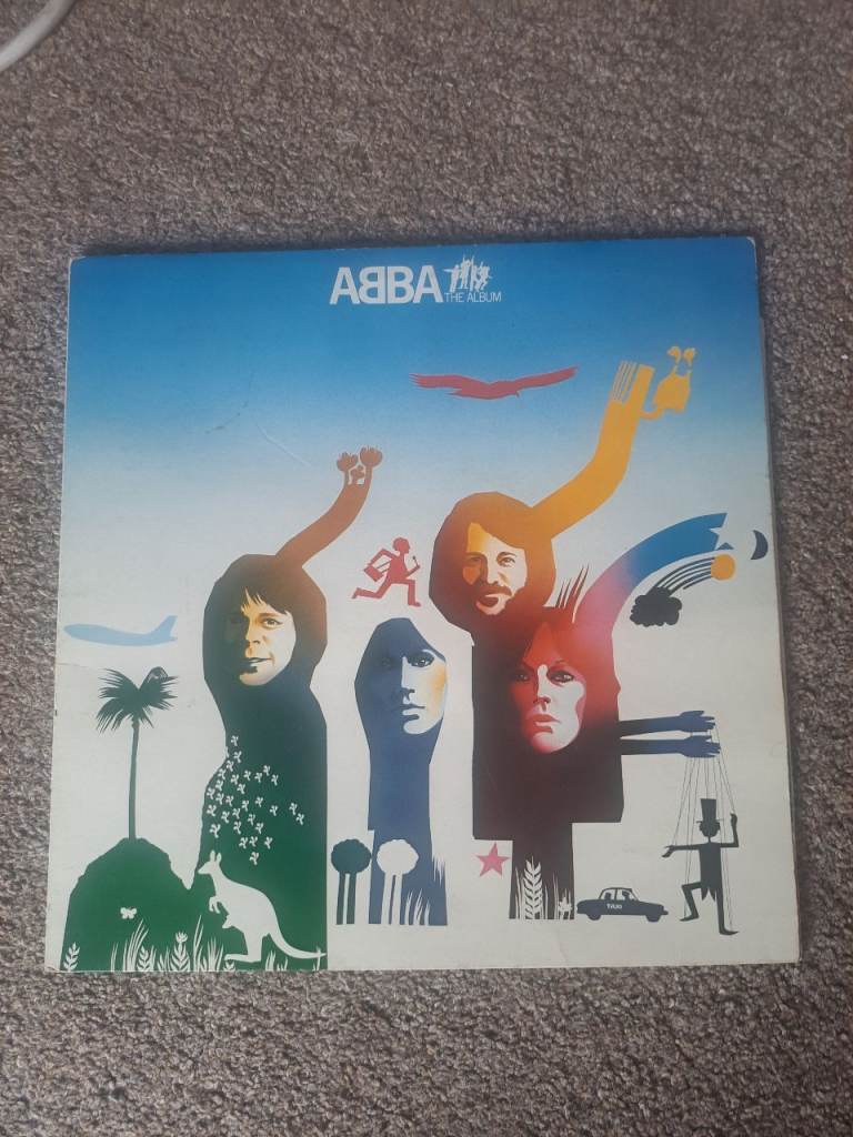 ABBA The Album 12"Vinyl LP Record