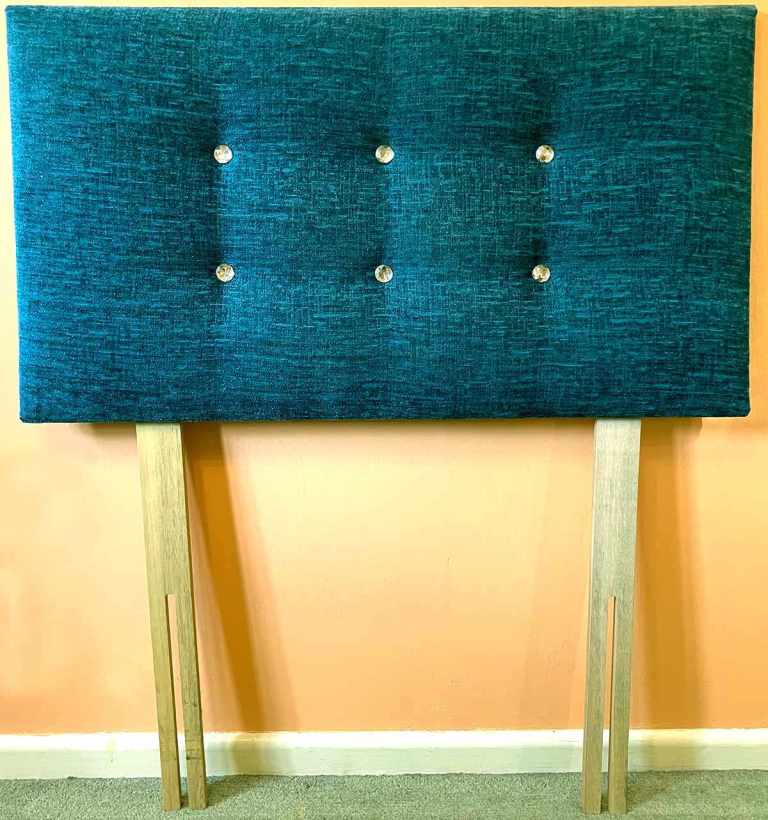 Single Headboard, Turquoise/Teal