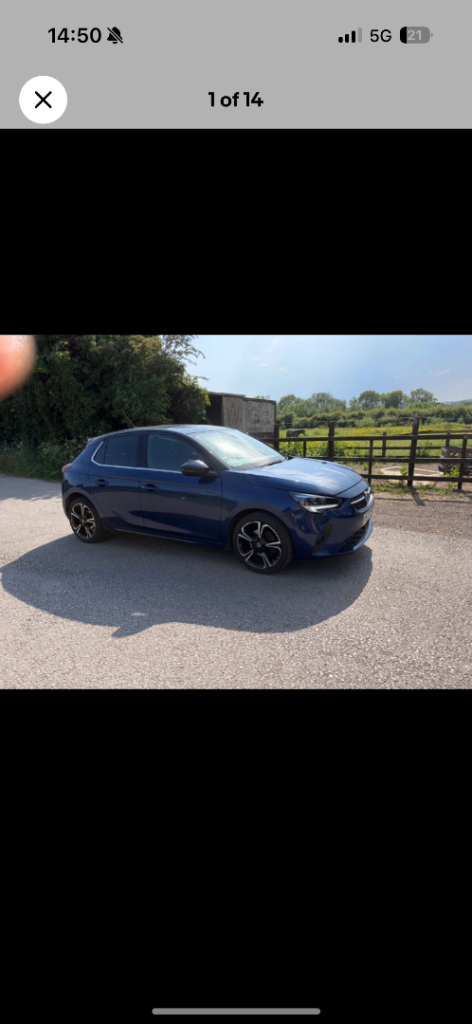 Vauxhall, CORSA, Hatchback, 2020, Manual, 1199 (cc), 5 doors