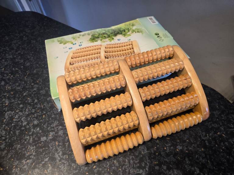 Wood Foot Massager NEW