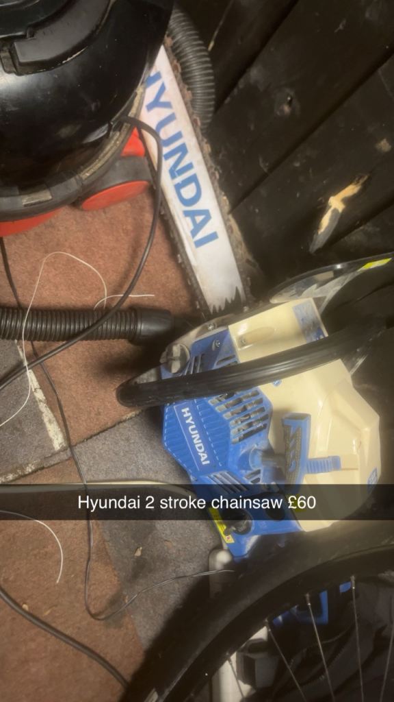 image for Hyundai 2 stroke chainsaw 