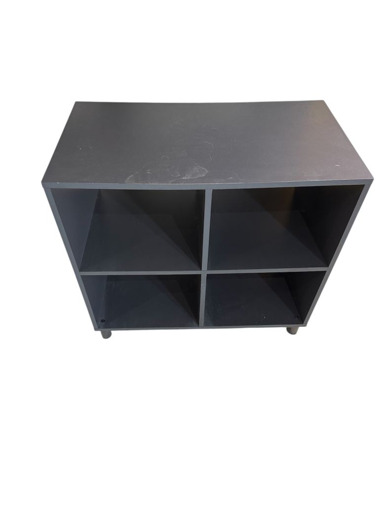 Grey Ikea desk 
