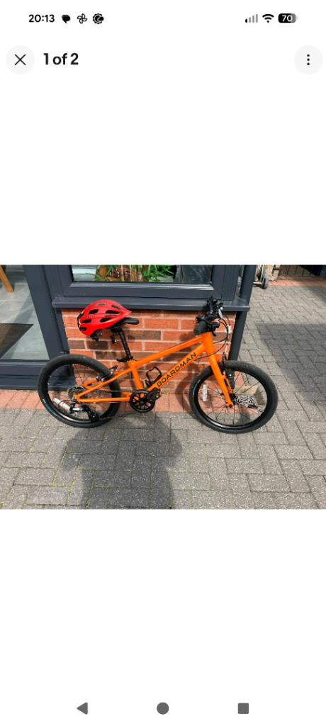 Like New Boardman JNR Hybrid Bike for Kids 20-inch