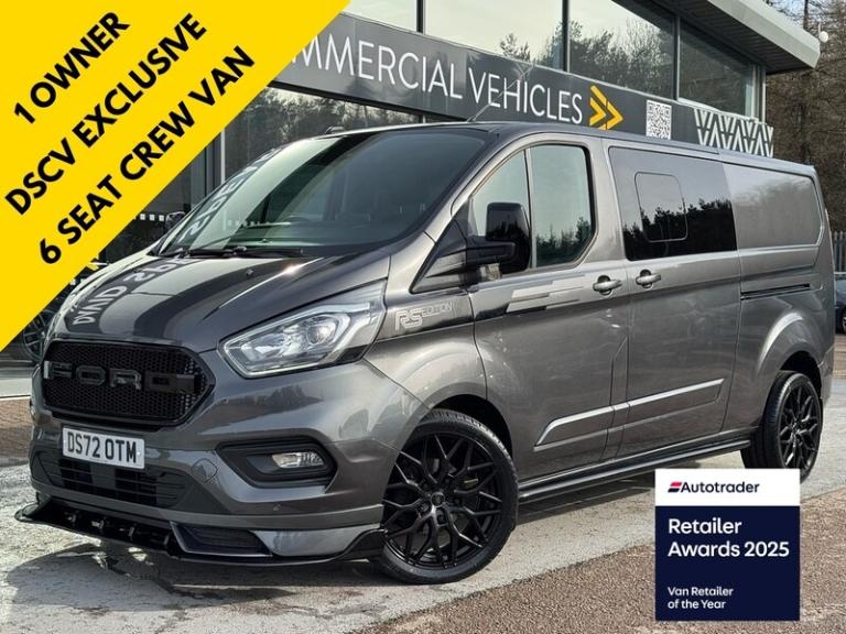  Ford Transit Custom 2.0 320 EcoBlue Limited 130ps L2H1 LWB Auto Euro 6 RS Edition with Heated S ...