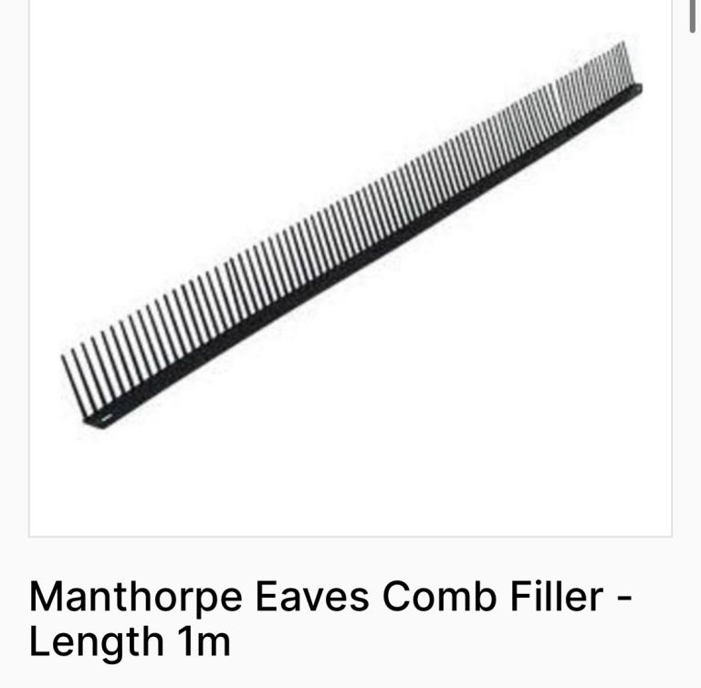 Manthorpe eaves comb 