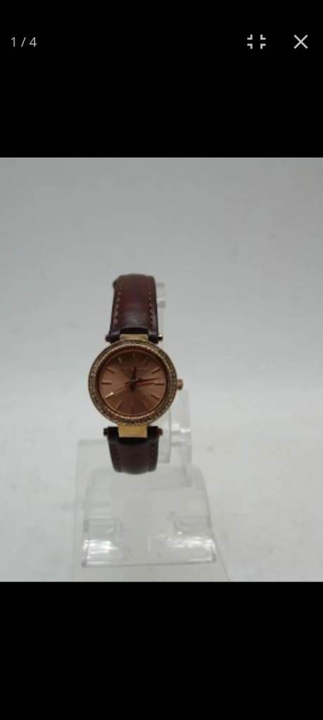 Genuine Michael Kors Petite Darci Watch (MK2353) – Boxed with Leather Strap