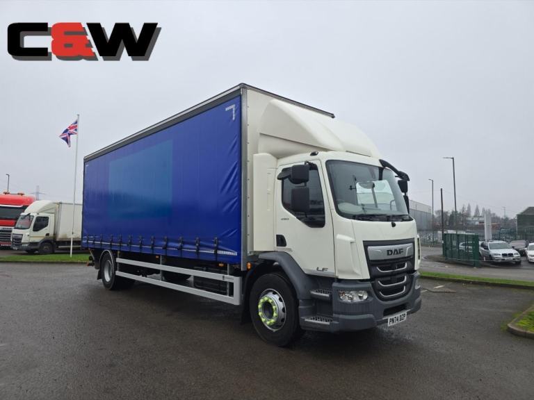 2024 (74) DAF FA LF 260 Curtainside with Tail-Lift - 69000Kms