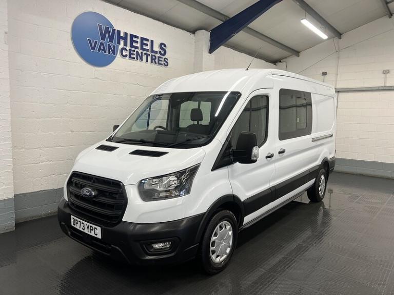 2024 Ford Transit 2.0 350 EcoBlue Trend Crew Van Double Cab 5dr Diesel Manual L3 H2 Euro 6 (s Com...