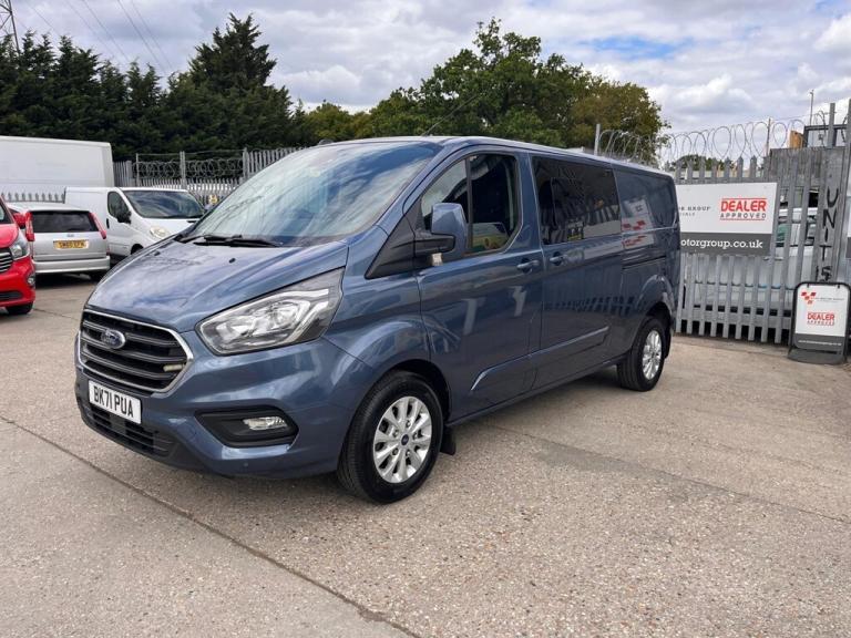 2021 Ford Transit Custom 2.0 EcoBlue 130ps Low Roof D/Cab Limited Van PANEL VAN DIESEL Manual