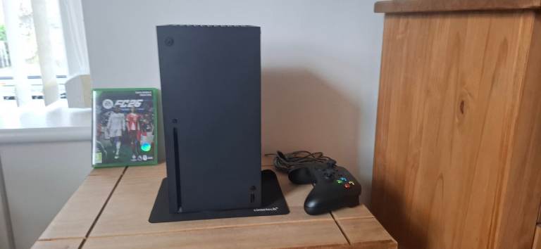 Xbox Series X Console with Controller and FC 24 Game