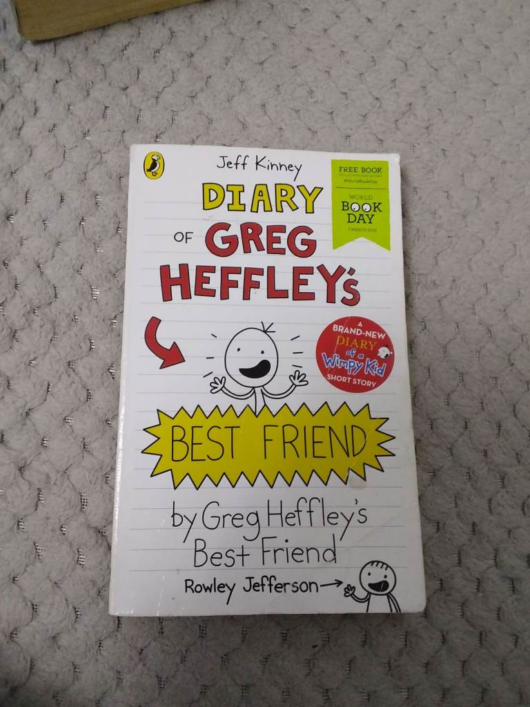 Jeff Kinney's "Diary of Greg Heffley's Best Friend" - Excellent Condition