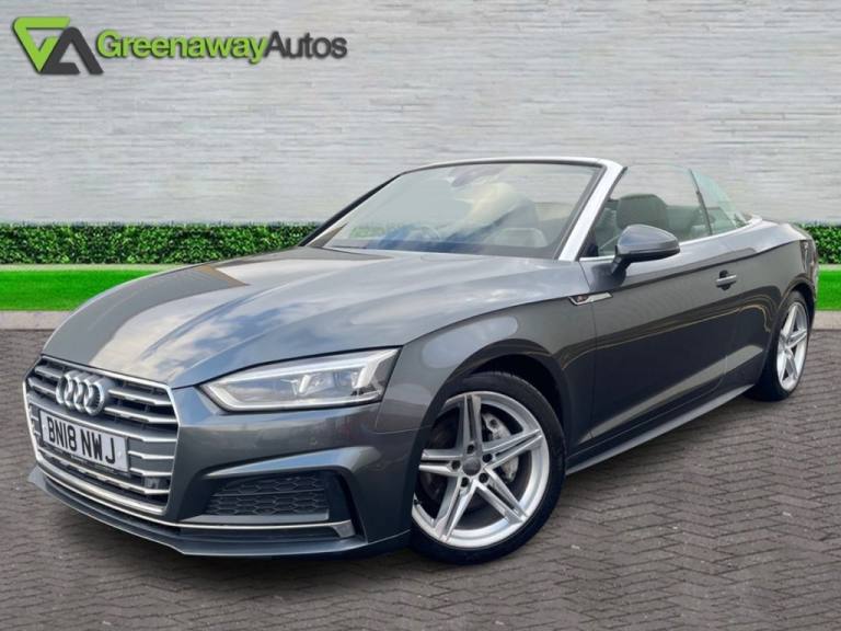 2018 Audi A5 Cabriolet 2.0 TDI S line Convertible 2dr Diesel S Tronic Euro 6 (s/s) (190 ps) Conve...