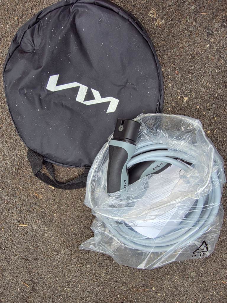 EV .......   KIA Sportage charger cable