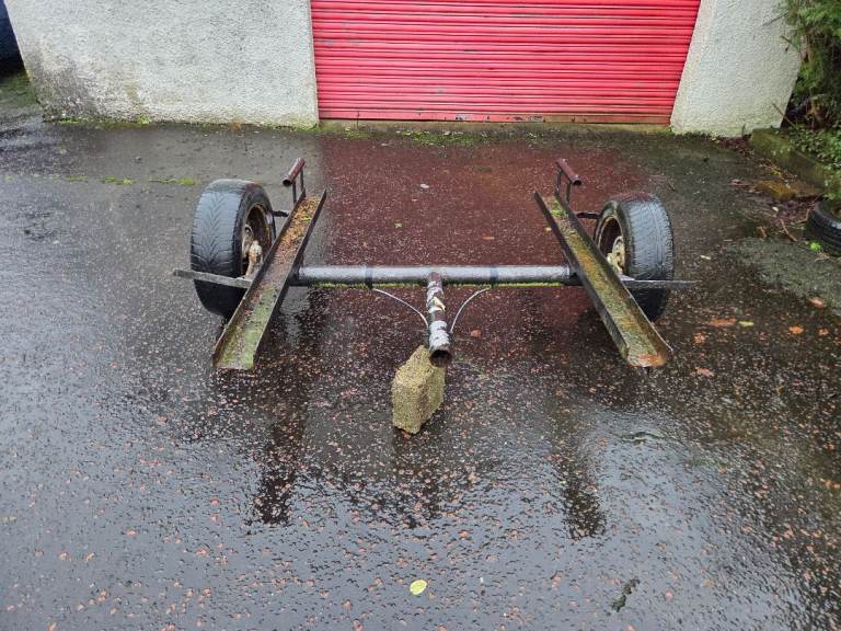 Trailer Axle, Old L17 Boat Trailer 