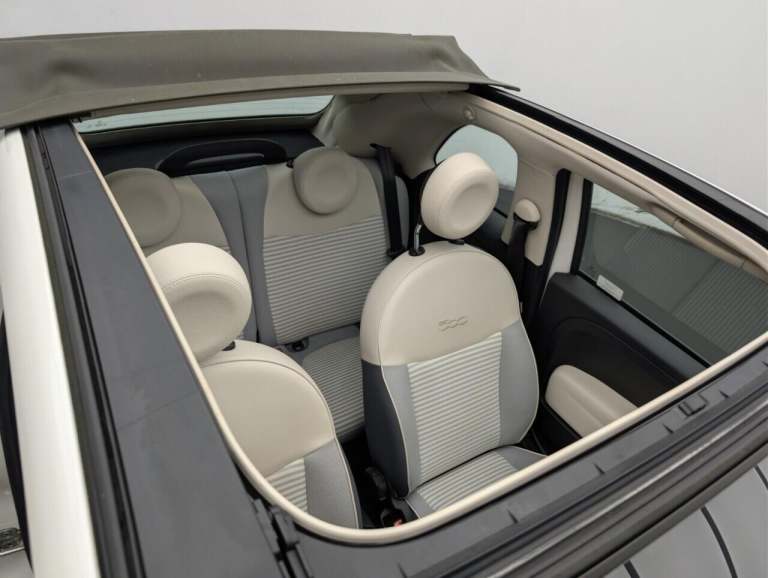 2018 Fiat 500 1.2 Collezione 2dr CONVERTIBLE PETROL Manual