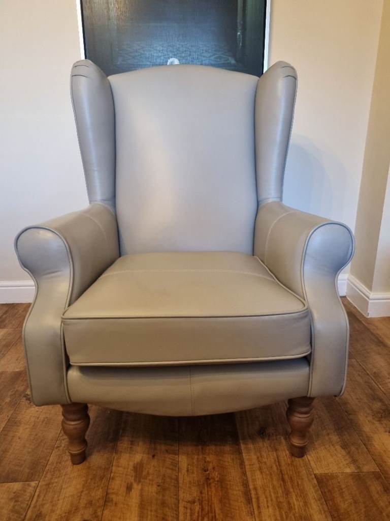 Queen Ann HSL Glenmore Leather,Fire Side, Arm Chair ,Delivery