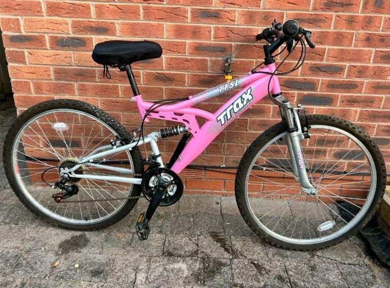 Trax FS1 Full suspension mountain bike adult / teen  26 inch wheels small to medium frame size