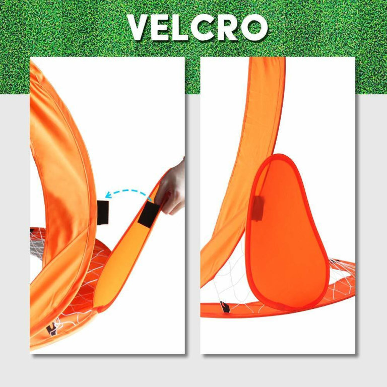 Brand New Kids Childs Football Training Soccer Pop Up Goal Post Net Ou