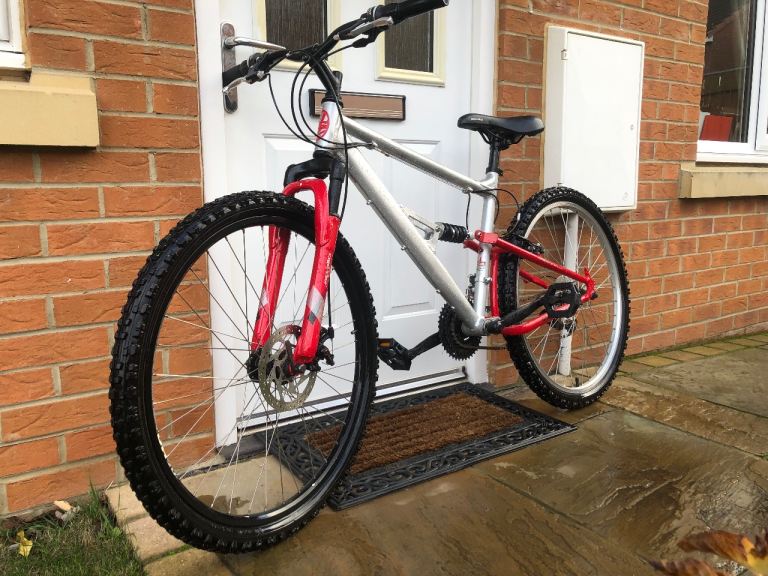 image for Full suspension full sus mountain bike and hardtail bicycle medium bike large adult to junior 