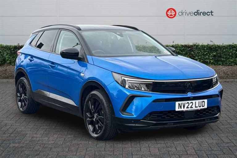 2022 Vauxhall Grandland 1.2 Turbo GS Line SUV 5dr Petrol Manual Euro 6 (s/s) (130 ps) SUV Petrol ...