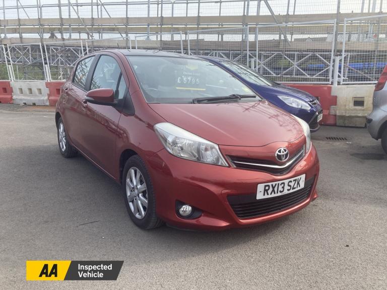2013 Toyota Yaris 1.33 Dual VVT-i T Spirit Hatchback 5dr Petrol Manual Euro 5
