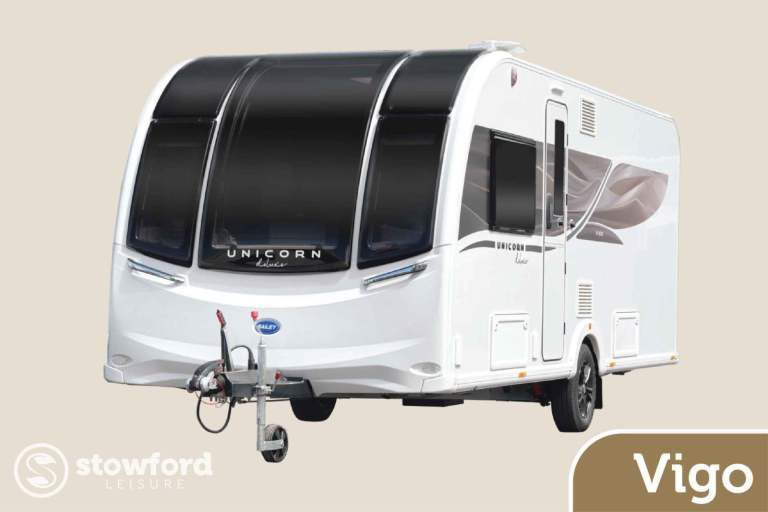 Bailey Unicorn Deluxe Vigo, NEW 2025 Touring Caravan