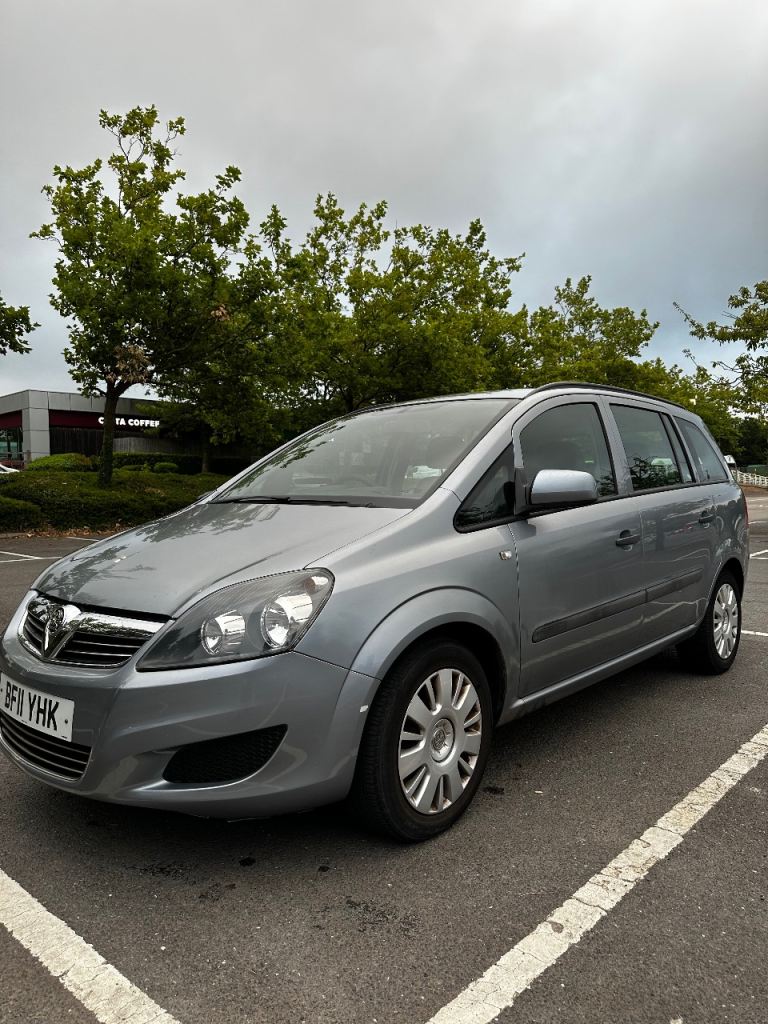 Vauxhall, ZAFIRA, MPV, 2011, Manual, 1598 (cc), 5 doors