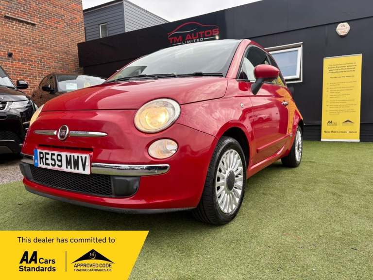 2009 Fiat 500 1.2 Lounge Euro 5 (s/s) 3dr Petrol