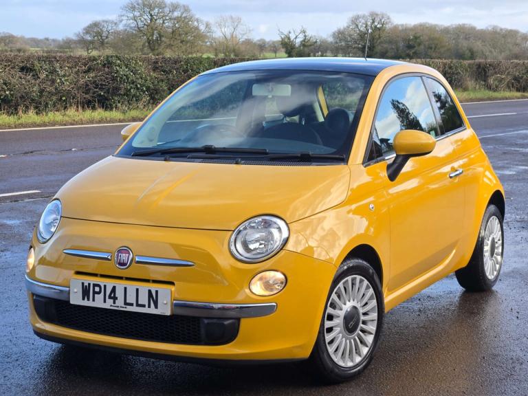2014 Fiat 500 1.2 500 Lounge 3dr Hatchback Petrol Manual