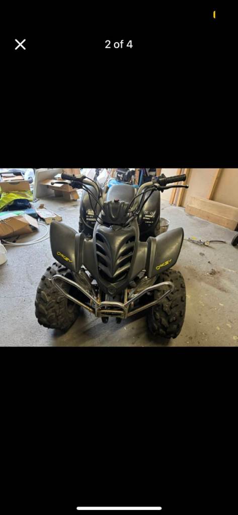 110 quad 5 gears semi automatic