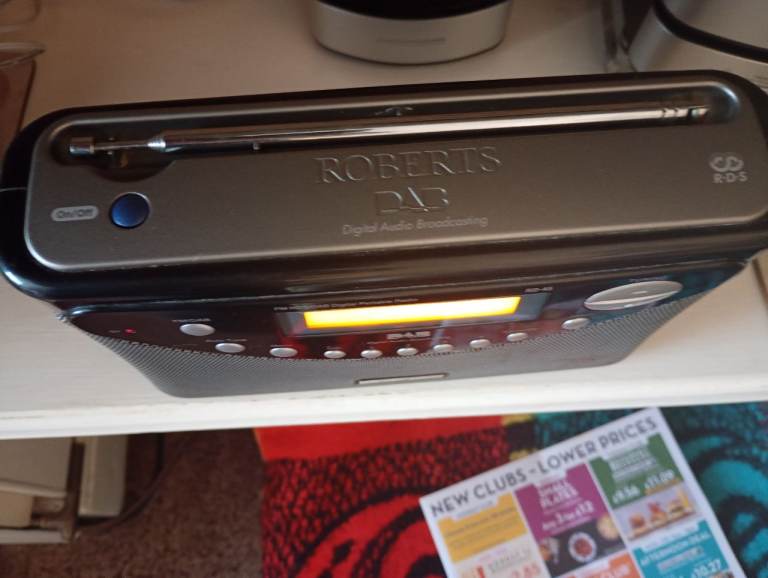 Roberts DAB radio.  Great sound