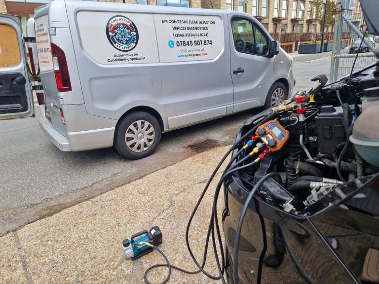Car AC Regas & Air Conditioning Service | R134a R1234yf R744 | Mobile London
