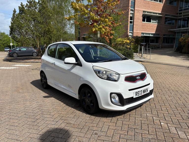 2013 Kia Picanto 1.25 EcoDynamics White Hatchback 3dr Petrol Manual Euro 5