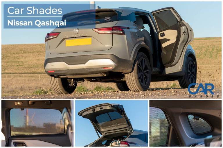 Nissan Qashqai 2021> Car shades. 