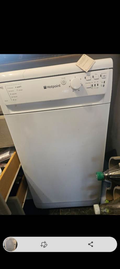 Slimline dishwasher 