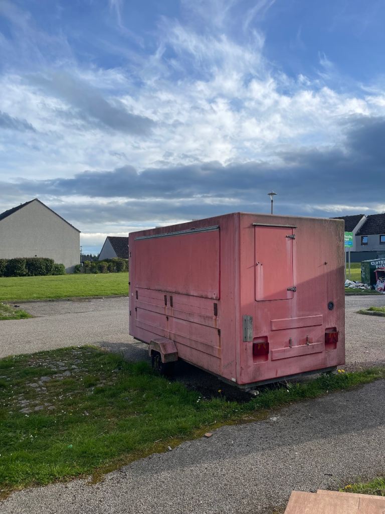14ft x 6ft Box Trailer. Solid Frame!