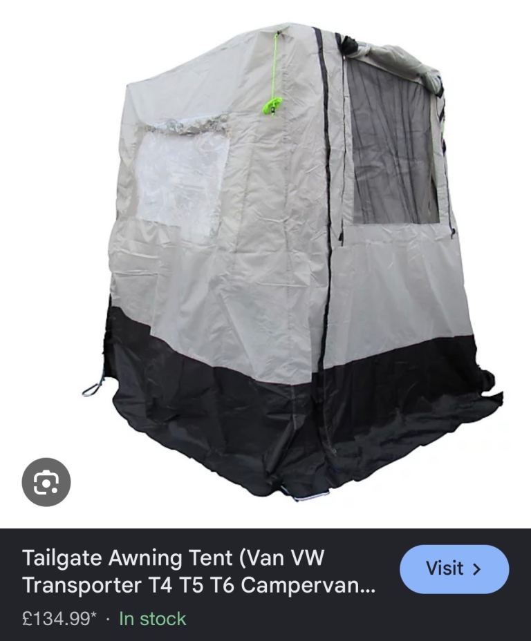 Tailgate awning 